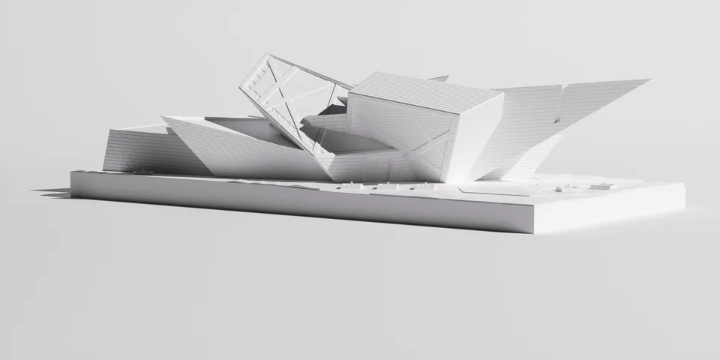 Massing study / Faceted volumes