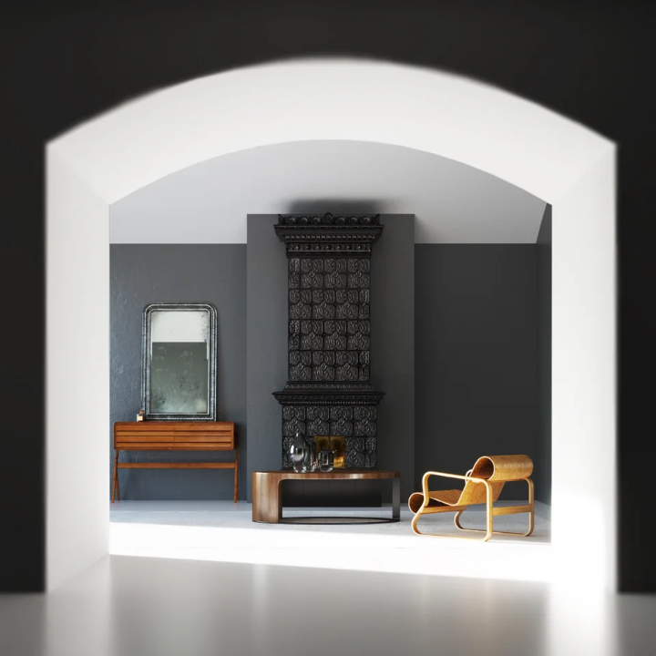 Living / Ceramic stove