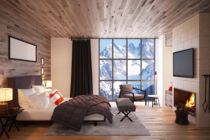 Bedroom / Alpine retreat
