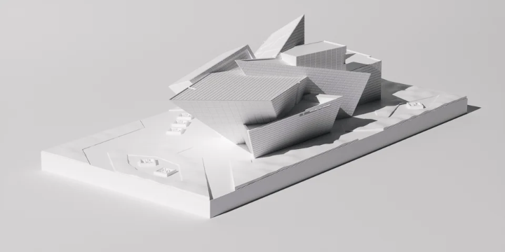 Massing study / Stacked volumes