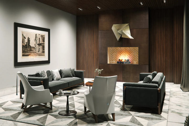 Interior / Furniture and light